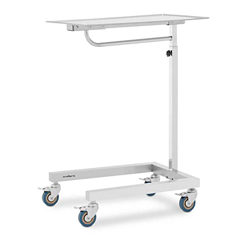 Steinberg Systems Rollwagen / Instrumententisch seitlich offenes Design 600 x 400 mm höhenverstellbar Edelstahl/Gummi Instrumentenwagen Steinberg Systems Rollwagen / Instrumententisch seitlich offenes Design 600 x 400 mm höhenverstellbar Edelstahl/Gummi Instrumentenwagen von Steinberg Systems