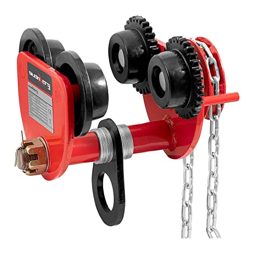 Steinberg Systems SBS-RT-2000C Rollfahrwerk 2.000 kg Flanschbereich 90-135 mm Krankatze Laufkatze Handfahrwerk von Steinberg Systems