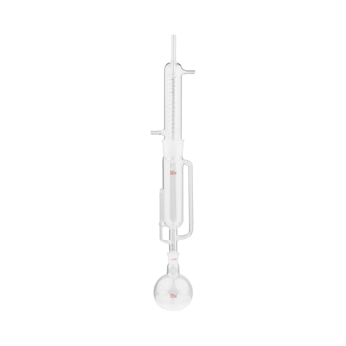 Steinberg Systems Soxhlet-Apparat mit Rückflusskühler und Titrierkolben (500 ml) bis 160 °C 24/29 Normschliff Soxhlet-Aufsatz Soxhlet-Set von Steinberg Systems