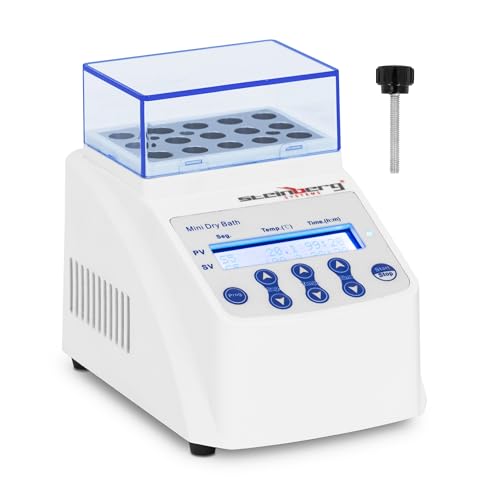 Steinberg Systems Trockenbad mit Programmierfunktion bis 100 °C 50 W LCD Timer Heizblock Labor-Trockenbad Labor-Heizblock Steinberg Systems Trockenbad mit Programmierfunktion bis 100 °C 50 W LCD Timer Heizblock Labor-Trockenbad Labor-Heizblock von Steinberg Systems
