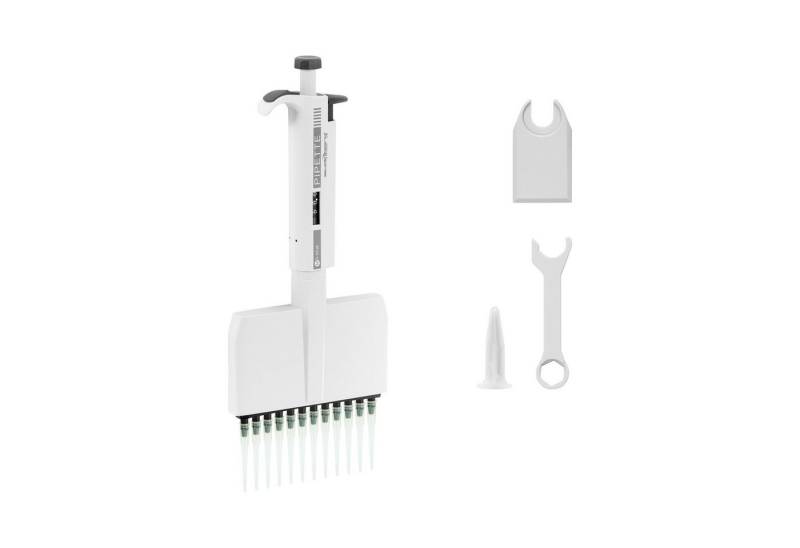 Steinberg Systems Tropfer Mehrkanalpipette 12-Kanal-Pipette für 12 Spitzen 0,005 - 0,05 ml (5 - von Steinberg Systems