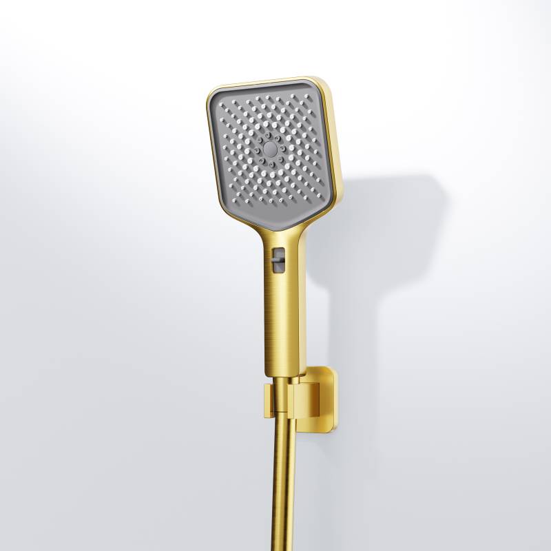 Steinberg Serie 342 Handbrausegarnitur, Handbrause 3-fach verstellbar, 3421626BG von Steinberg