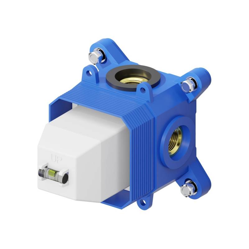 Steinberg Unterputz Einbaukörper ¾″, mit Einbaukasten, Keramikkartusche und Schallschutz, 01122503 von Steinberg