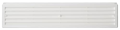 457 x 92mm Weiß Lüftungsgitter Tür-Gitter Abluftgitter Kunststoff ABS - Belüftungsgitter eckig von Steinberg14