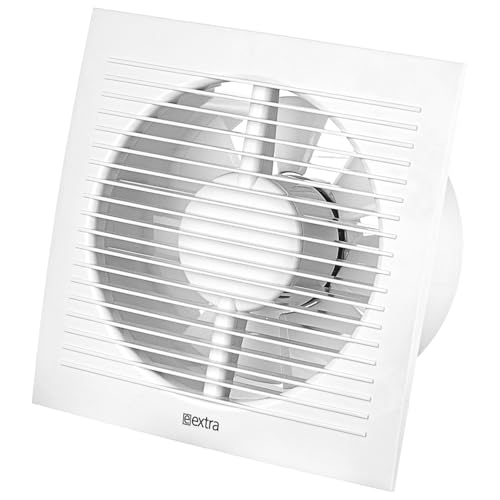 Steinberg14 Abluftventilator 150mm Badlüfter Fan - Weiß Ventilator zur Belüftung in Bad - Küche - gegen Feuchtigkeit Steinberg14 Abluftventilator 150mm Badlüfter Fan - Weiß Ventilator zur Belüftung in Bad - Küche - gegen Feuchtigkeit von Steinberg14