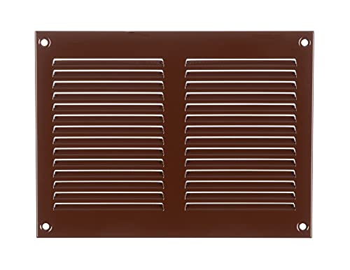Steinberg14 Lüftungsgitter 200x150 mm - Braun Metall Belüftungsgitter mit Insektenschutz - Abluftgitter für Wand und Decke - Lüftungsabdeckung für Innen und Außen - Insektenschutzgitter Steinberg14 Lüftungsgitter 200x150 mm - Braun Metall Belüftungsgitter mit Insektenschutz - Abluftgitter für Wand und Decke - Lüftungsabdeckung für Innen und Außen - Insektenschutzgitter von Steinberg14