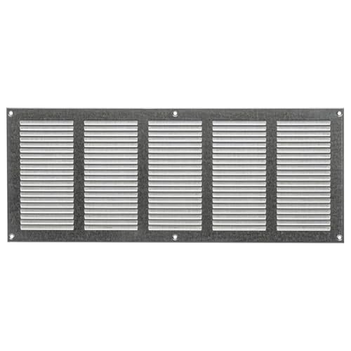 Steinberg14 Lüftungsgitter 500x200 mm - Verzinkt Metall Belüftungsgitter mit Insektenschutz - Abluftgitter für Wand und Decke - Lüftungsabdeckung für Innen und Außen - Insektenschutzgitter Steinberg14 Lüftungsgitter 500x200 mm - Verzinkt Metall Belüftungsgitter mit Insektenschutz - Abluftgitter für Wand und Decke - Lüftungsabdeckung für Innen und Außen - Insektenschutzgitter von Steinberg14
