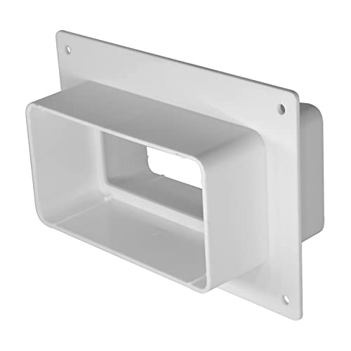 Steinberg14 Weiß 220x55mm Kunststoff Kanalverbinder - Verbinder mit Flansch - Wandflansch für Flachkanal Steinberg14 Weiß 220x55mm Kunststoff Kanalverbinder - Verbinder mit Flansch - Wandflansch für Flachkanal von Steinberg14