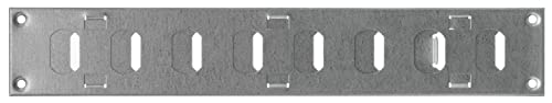 Verzinkt 300x50mm Lüftungsgitter aus Metall mit Verschließbaren Lamellen - Rechteckig von Steinberg14