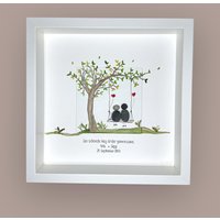 Steinbild Handgeschrieben - Baum Der Schönste Weg Ist Der Gemeinsame Personalisiert Hochzeit Brautpaar Geschenk Standesamt von Steinbildmanufaktur