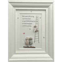 Steinbild - Wenn Unsere Liebe Den Weg Leiter Trauer Beerdigung Engel Sterne Steinbild - Wenn Unsere Liebe Den Weg Leiter Trauer Beerdigung Engel Sterne von Steinbildmanufaktur