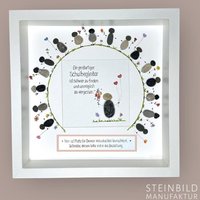steinbild Handgeschrieben- Ein Großartiger Schulbegleiter Ist Schwer Zu Finden Und Unmöglich Vergessen - Personalisiert Schule von Steinbildmanufaktur
