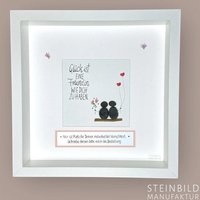 steinbild Handgeschrieben - Glück Ist, Eine Schwester Wie Dich Zu Haben Geschenk Partner Liebe Freund Bruder Kollegin Kiesel von Steinbildmanufaktur