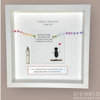 steinbild Handgeschrieben - Hab Freude Am Leben Konfirmation Jugendweihe Kommunion Taufe Geschenk Patenkind Kirche von Steinbildmanufaktur