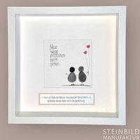 steinbild Handgeschrieben - Neue Wege Entstehen Beim Gehen Personalisiert Freundschaft Liebe Hochzeit Partnerschaft Geschenk von Steinbildmanufaktur