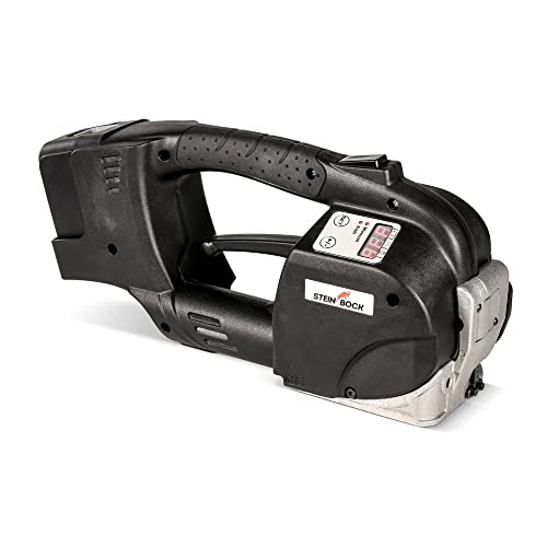 Steinbock Akku-Umreifungsgerät AR | 14 m/min Spanngeschwindigkeit | halbautomatisch | Soft-Spann-Modus | individuelle Spannkrafteinstellung | Bandverpackungsmaschine | Umreifungsmaschine Steinbock Akku-Umreifungsgerät AR | 14 m/min Spanngeschwindigkeit | halbautomatisch | Soft-Spann-Modus | individuelle Spannkrafteinstellung | Bandverpackungsmaschine | Umreifungsmaschine von Steinbock