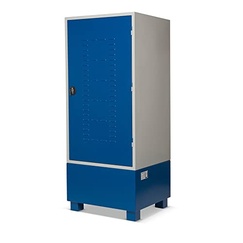 Steinbock Gefahrstoffschrank aus Stahlblech | HxBxT 200 x 85 x 70 cm | integrierte Auffangwanne mit 220 l Volumen | unterfahrbar | vollmontiert | Gefahrstoff-Depot für Innen- und Außenbereich Steinbock Gefahrstoffschrank aus Stahlblech | HxBxT 200 x 85 x 70 cm | integrierte Auffangwanne mit 220 l Volumen | unterfahrbar | vollmontiert | Gefahrstoff-Depot für Innen- und Außenbereich von Steinbock