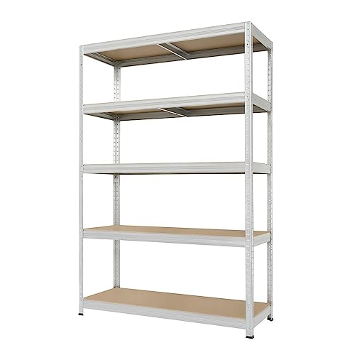 Steinbock Schwerlastregal Typ M+ verzinkt - 750 kg Tragkraft - HxBxT 180 x 120 x 60 cm - Steckregal mit 5 höhenverstellbaren Böden - 150 kg Fachlast - Made in EU - Metallregal - Fachbodenregal Steinbock Schwerlastregal Typ M+ verzinkt - 750 kg Tragkraft - HxBxT 180 x 120 x 60 cm - Steckregal mit 5 höhenverstellbaren Böden - 150 kg Fachlast - Made in EU - Metallregal - Fachbodenregal von Steinbock