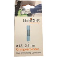 10 Crimpverbinder ø 1.5 - 2.5 mm, mit Innenkleber, wasserdicht-isoliert, stoßfest, wärme-schrumpfend - Steinel von Steinel