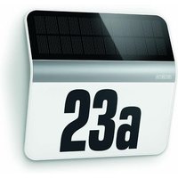 Led Solar Hausnummern-Leuchte edelstahl Solar mit Dämmerungssensor Hausnummern-Leuchte - Steinel von Steinel