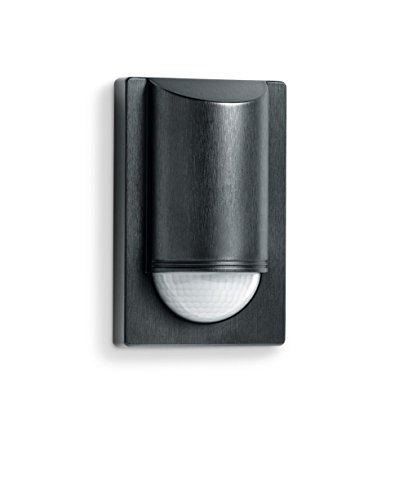 Steinel Infrarot-Bewegungsmelder IS 2180-2 180° Schwarz, 12 m Aufputz-Sensor, 1000 W, Unterkriechschutz, 1000 W von Steinel
