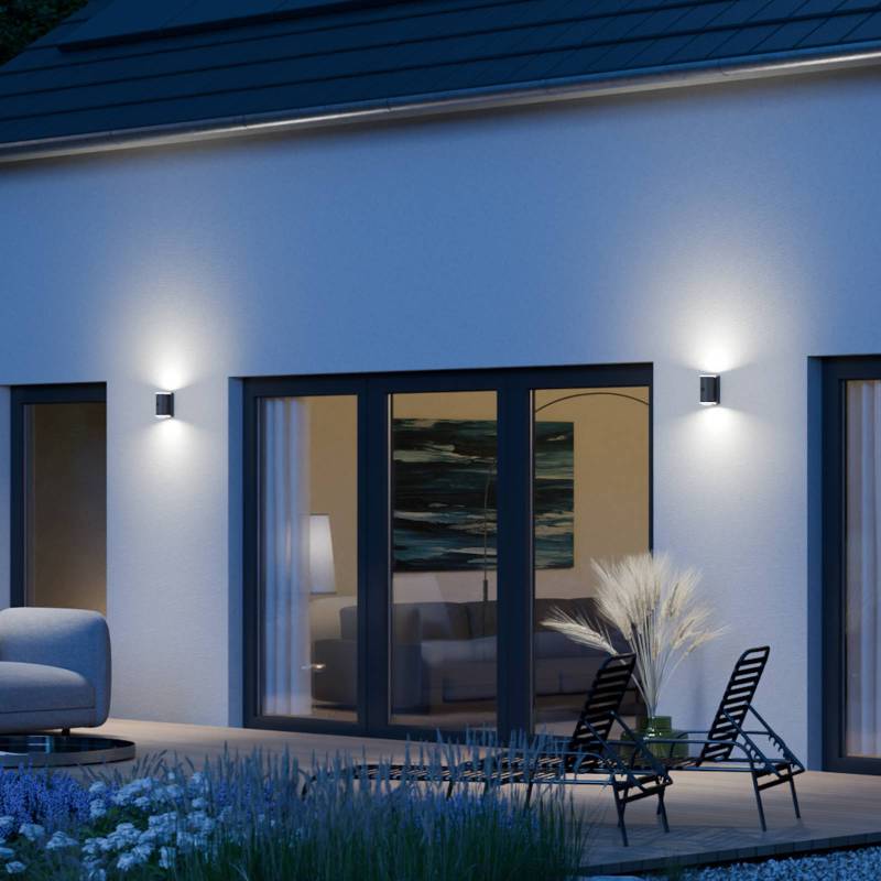 STEINEL Außenwandlampe L940 SC, anthrazit, Sensor, 2-flg STEINEL Außenwandlampe L940 SC, anthrazit, Sensor, 2-flg von Steinel