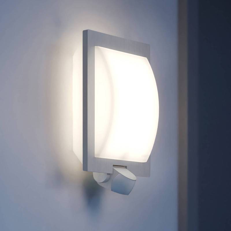 STEINEL L 20 S Außenwandleuchte Sensor, Edelstahl von Steinel