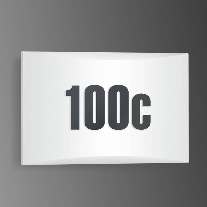 STEINEL L 1 N LED Hausnummern-Wandleuchte IP54 STEINEL L 1 N LED Hausnummern-Wandleuchte IP54 von Steinel