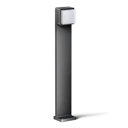 Steinel LED Wegeleuchte GL 85-900 SC Connect, 90 cm Höhe, Bewegungsmelder, smarte Gartenleuchte, dimmbar, vernetzbar per App, Zeitschaltuhr, Anthrazit von Steinel