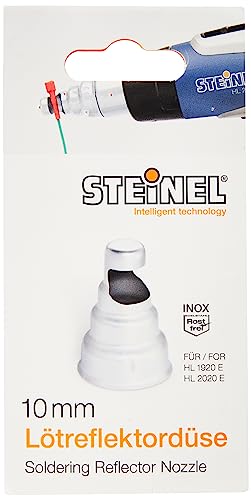 Steinel 74616 Lötreflektordüse, Zubehör für Heißluftgeräte, zum Löten und Schrumpfen von Lötmuffen und Schrumpfschläuchen, 10mm von Steinel