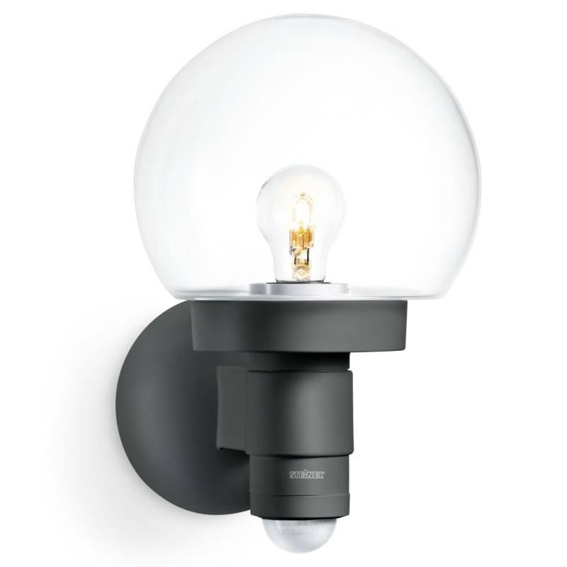 Steinel Außenleuchte L 115 S Anthrazit mit Sensor 12 m von Steinel
