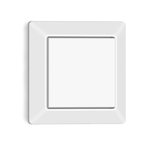 Steinel Connect Funktaster TapDuo C, smarter Wandtaster, kabellos, batterielos, Wandschalter, Einrichtung und Vernetzung per App von Steinel