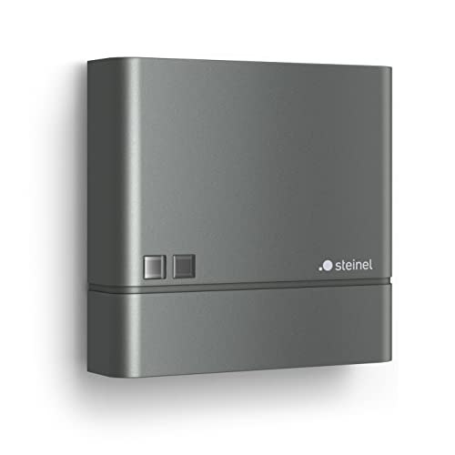 Steinel Dämmerungssensor NightmatIQ Anthrazit, Dämmerungsschalter außen, Lichtsensor für Außenbeleuchtung, IP54, 230 V von Steinel