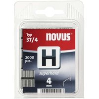 Tackerklammer Typ h 37/4 2000 Stück Tackerklammern & Nägel - Novus von Novus