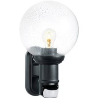 Steinel L 560 S 634216 Außenwandleuchte mit Bewegungsmelder Energiesparlampe, LED E27 60W Schwarz von Steinel