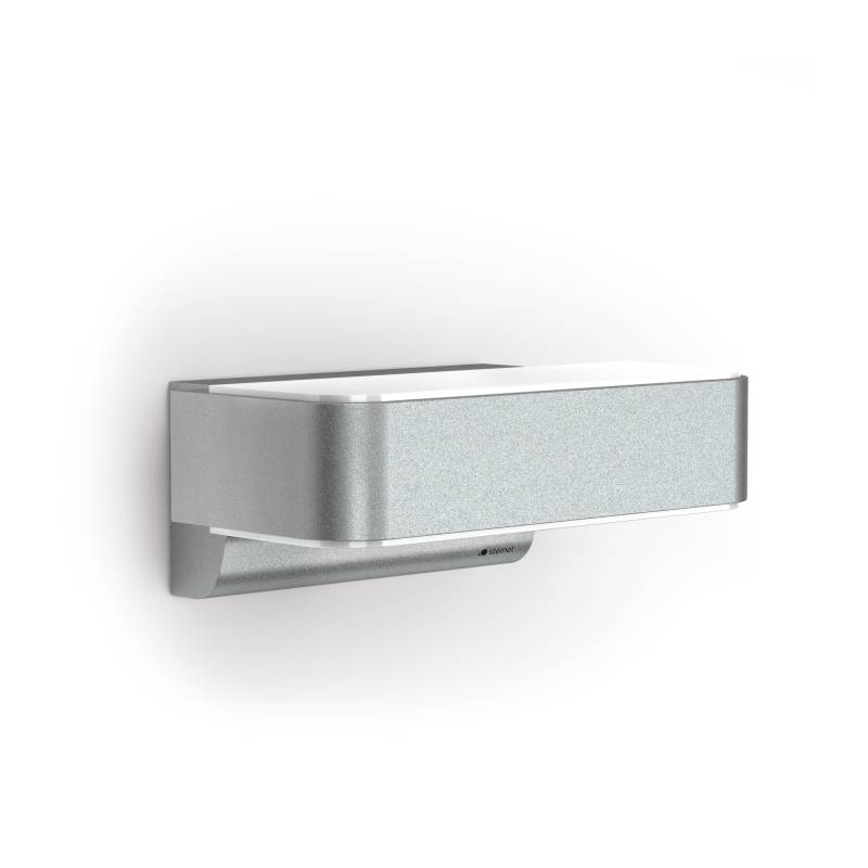 Steinel LED-Außenleuchte 'L 810 SC' mit Sensor silber 679 lm von Steinel