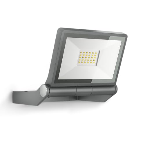 Steinel LED-Außenstrahler XLED ONE Anthrazit, 17,8 W Flutlicht, 2050 lm, Fluter für Zufahrt, Hof und Garten, ohne Sensor von Steinel