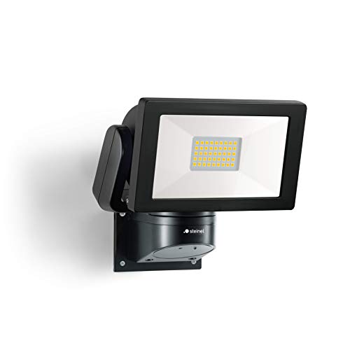 Steinel LED Strahler LS 300 schwarz, 29,5 W Flutlicht, 2704 lm Helligkeit, schwenkbar, neutralweiß (4000 K), IP44, 1 Stück (1er Pack) von Steinel