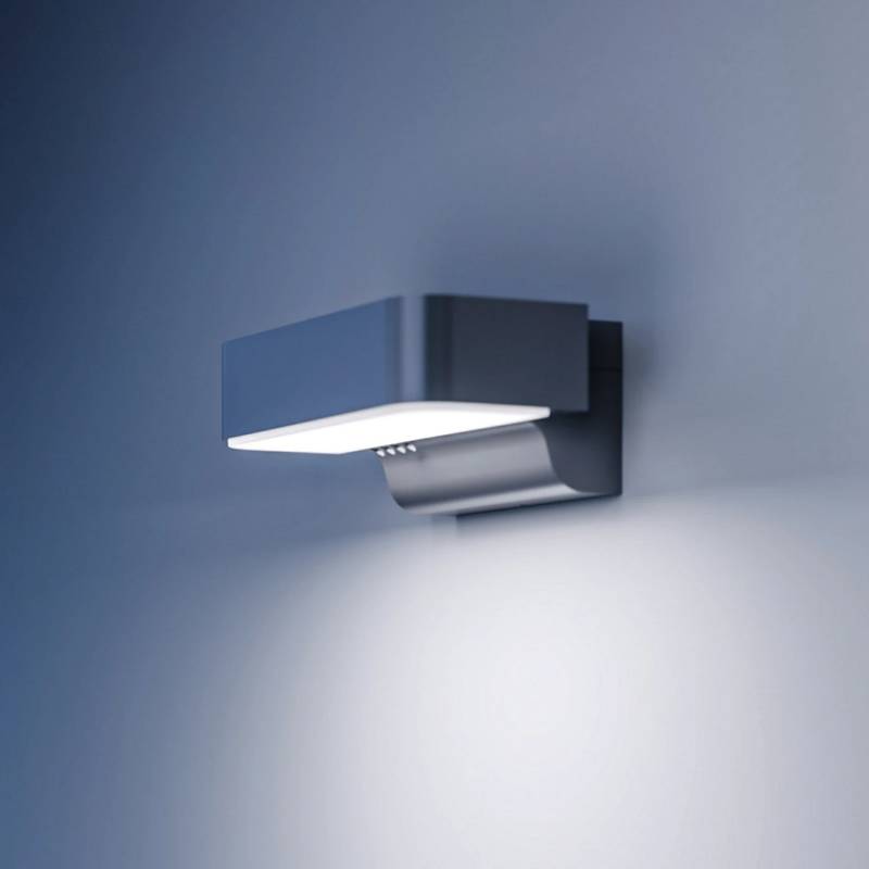 Steinel Led Außenwandleuchte Außenlampe Sensor Silber Wandlicht Beleuchtung Spot B-Ware von Steinel