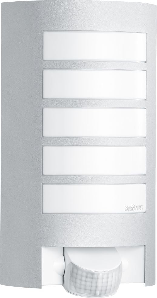 Steinel Außenleuchte L 12 S Silber mit Sensor schwenkbar 10 m von Steinel
