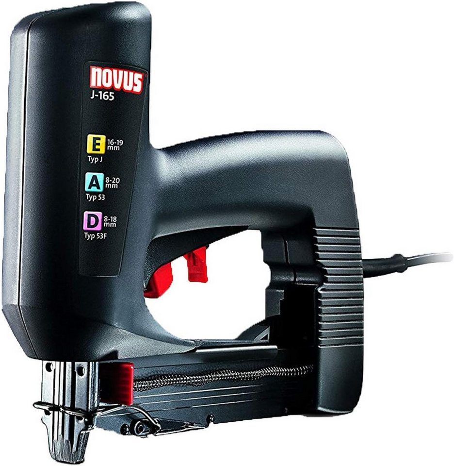 steinel Elektro-Tacker Novus Elektrotacker J-165 Profi (ru?ckschlagarmer Universal-Tacker von Steinel