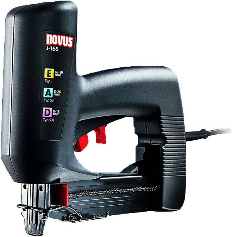 steinel Elektro-Tacker Novus Elektrotacker J-165 Profi (ru?ckschlagarmer Universal-Tacker von Steinel