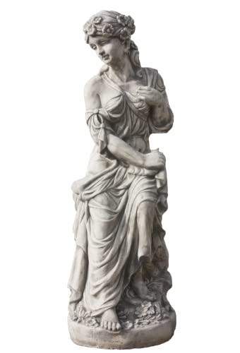 Frauen Figur für den Garten Figur aus Steinguss Frostfest von Steinfiguren Horn