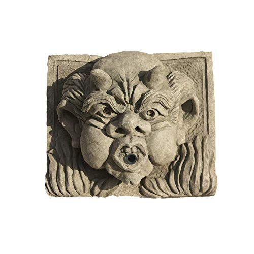 Steinfiguren Horn Gargoyle Wandschild Wasserspeier von Steinfiguren Horn