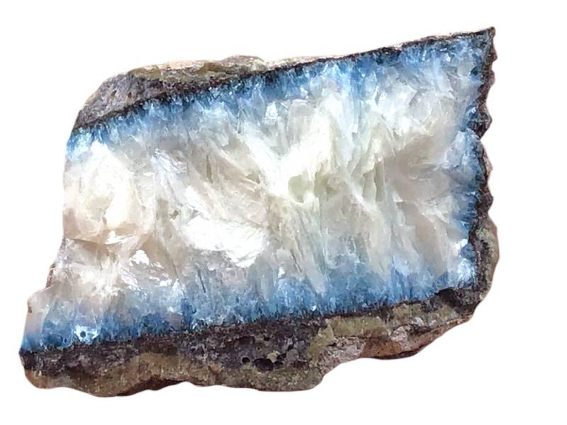 Steinfixx® Edelstein Blue Ice Rohstein versch. Größen I 50 bis 500 Gramm l Indonesien, (neu entdecktes Mineral, 1-St., magisches blau), sehr selten von Steinfixx®