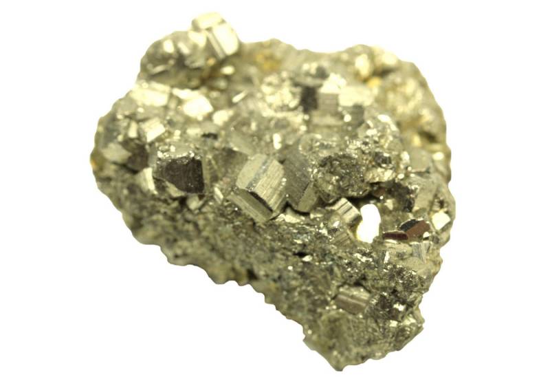 Steinfixx® Edelstein Pyrit Rohstein Stufe 500-700 Gramm 100mm, (prächtige Stufe Edelstein, 1-St., magischer Glanz, besonderes Geschenk), TOP 1A+ Qualität aus Peru von Steinfixx®
