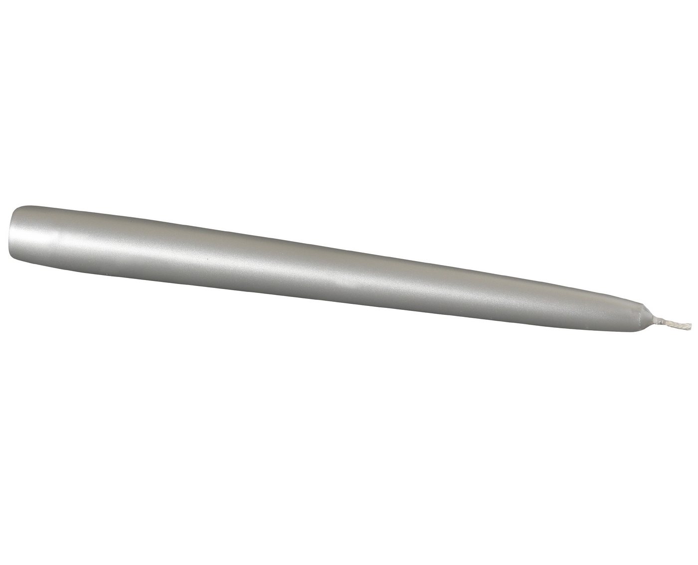 Steinhart Kerzen Spitzkerze Spitzkerzen "Edelglanz" Silber 240/24 mm, 12 Stück Steinhart Kerzen Spitzkerze Spitzkerzen "Edelglanz" Silber 240/24 mm, 12 Stück von Steinhart Kerzen