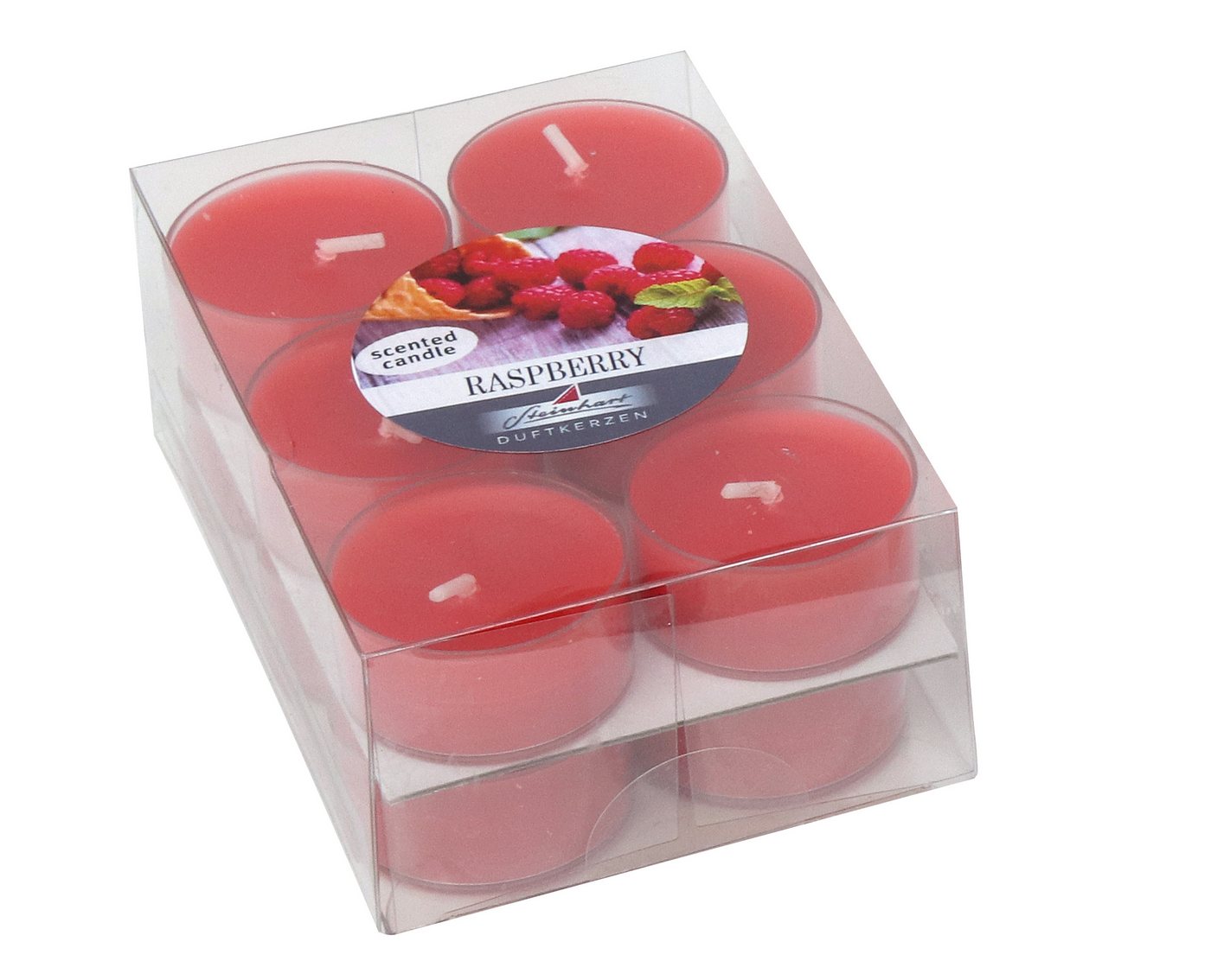 Steinhart Kerzen Teelicht Duftteelichter im 12er Pack Raspberry 18/38 mm ca. 4 h Steinhart Kerzen Teelicht Duftteelichter im 12er Pack Raspberry 18/38 mm ca. 4 h von Steinhart Kerzen