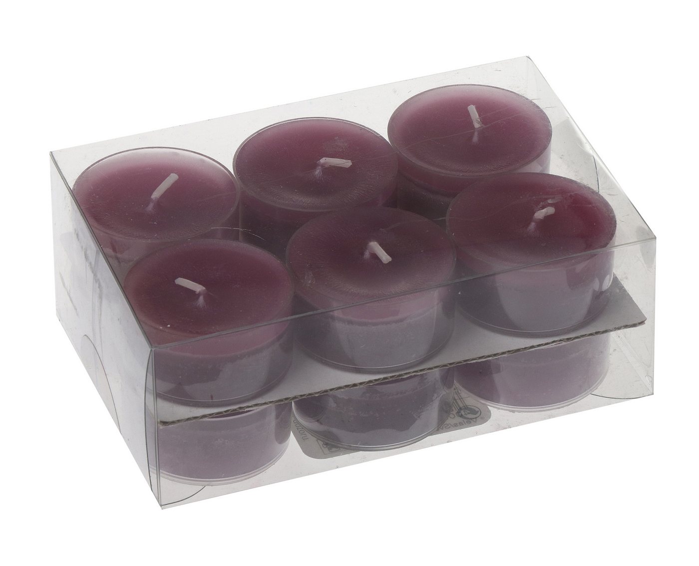 Steinhart Kerzen Teelicht Teelichter in Kunststoffhülle Brombeer 18/38mm, 12er-Pack Steinhart Kerzen Teelicht Teelichter in Kunststoffhülle Brombeer 18/38mm, 12er-Pack von Steinhart Kerzen