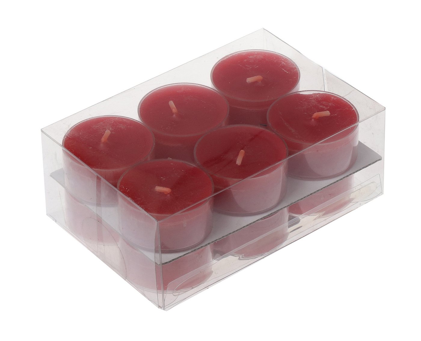 Steinhart Kerzen Teelicht Teelichter in Kunststoffhülle Rubin Rot 18/38mm, 12er-Pack Steinhart Kerzen Teelicht Teelichter in Kunststoffhülle Rubin Rot 18/38mm, 12er-Pack von Steinhart Kerzen